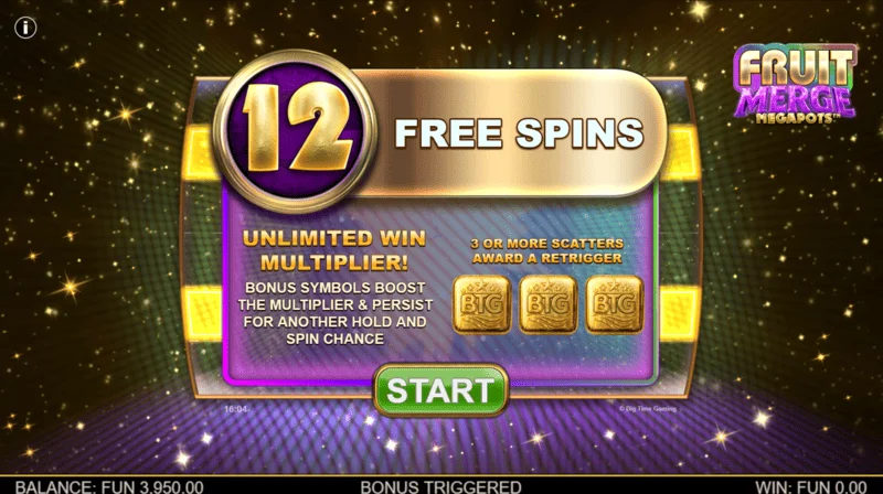 Fruit Merge Megapots - ræsing Free Spins